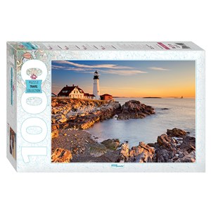 Step Puzzle (79119) - "Lighthouse in Portland" - 1000 pezzi
