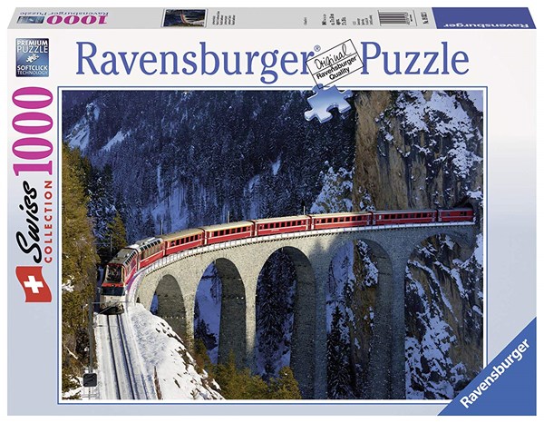 Ravensburger (19352) - "Landwasser Viaduct" - 1000 pezzi