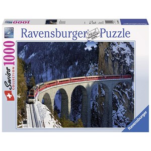 Ravensburger (19352) - "Landwasser Viaduct" - 1000 pezzi