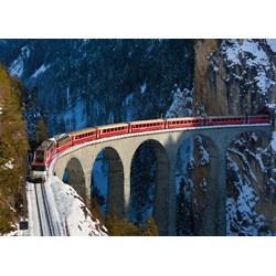 Ravensburger (19352) - "Landwasser Viaduct" - 1000 pezzi