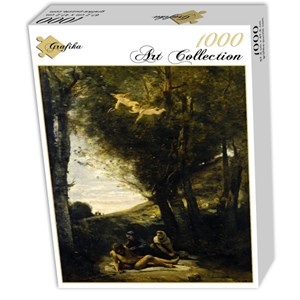 Grafika (01943) - Jean-Baptiste-Camille Corot: "Saint Sebastian Succored by the Holy Women, 1874" - 1000 pezzi