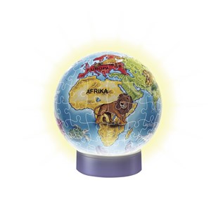 Ravensburger (12184) - "The Children World Globe" - 72 pezzi