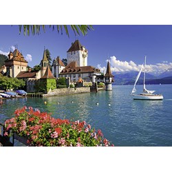Ravensburger (19139) - "Lake Thun, Bern" - 1000 pezzi