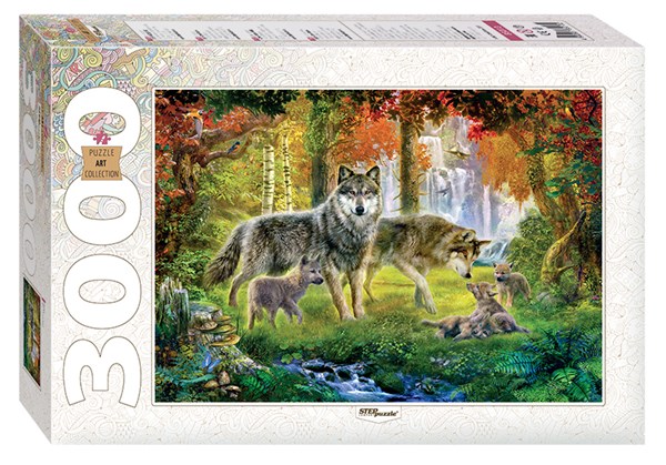 Step Puzzle (85013) - "Wolves" - 3000 pezzi