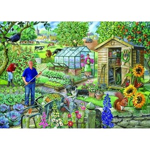 The House of Puzzles (2179) - "At The Allotment" - 500 pezzi