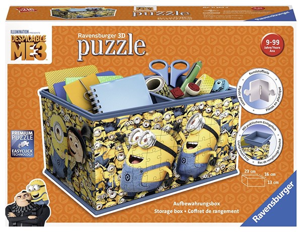 Ravensburger (11260) - "Storage Box, Minions" - 216 pezzi