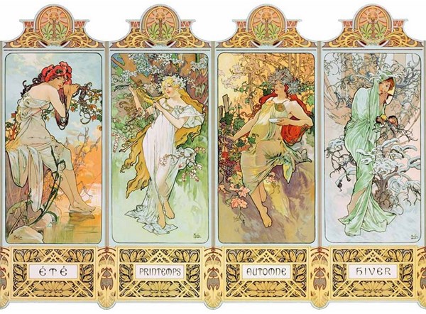 Puzzle Michele Wilson (A200-900) - Alphonse Mucha: "Mucha" - 900 pezzi