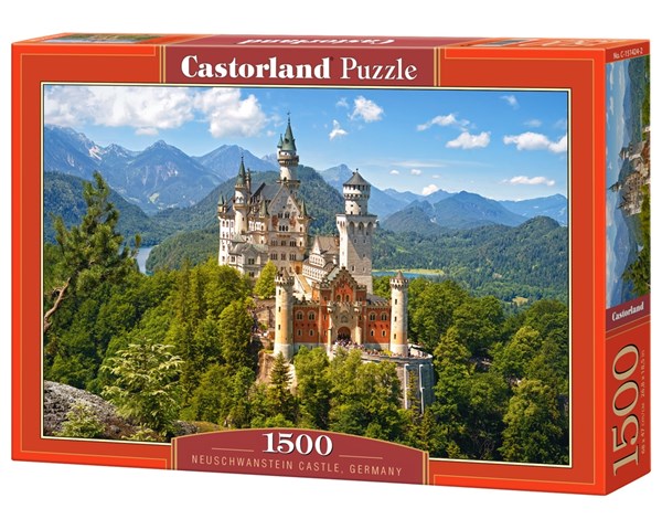 Castorland (C-151424) - "Neuschwanstein" - 1500 pezzi