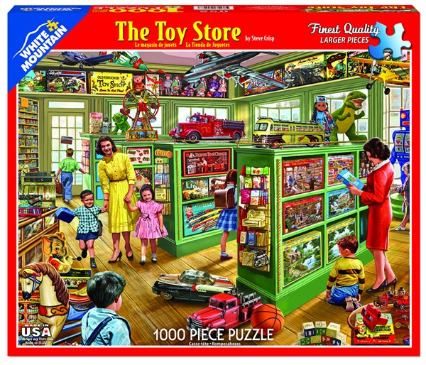 White Mountain (1152PZ) - Steve Crisp: "The Toy Store" - 1000 pezzi