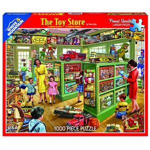 White Mountain (1152PZ) - Steve Crisp: "The Toy Store" - 1000 pezzi