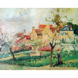 Puzzle Michele Wilson (A984-1000) - Camille Pissarro: "Plum Trees in Blossom" - 1000 pezzi