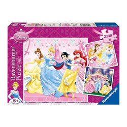 Ravensburger (09277) - "Snow White and her Friends" - 49 pezzi