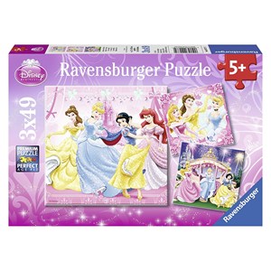 Ravensburger (09277) - "Snow White and her Friends" - 49 pezzi