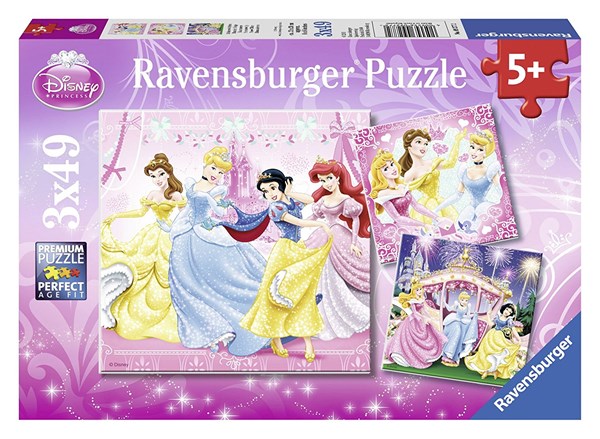 Ravensburger (09277) - "Snow White and her Friends" - 49 pezzi