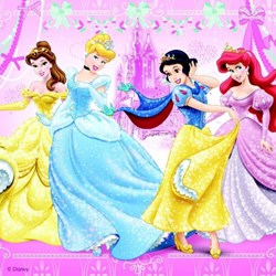 Ravensburger (09277) - "Snow White and her Friends" - 49 pezzi