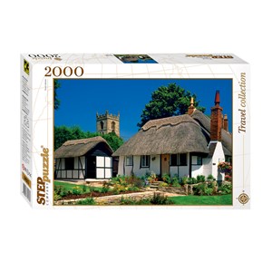 Step Puzzle (84023) - "Cottage in Welford-on-Avon" - 2000 pezzi