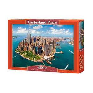 Castorland (C-200573) - "New York City before 9/11" - 2000 pezzi
