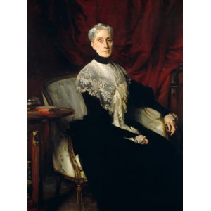 Grafika (02054) - John Singer Sargent: "Ellen Peabody Endicott, 1901" - 2000 pezzi