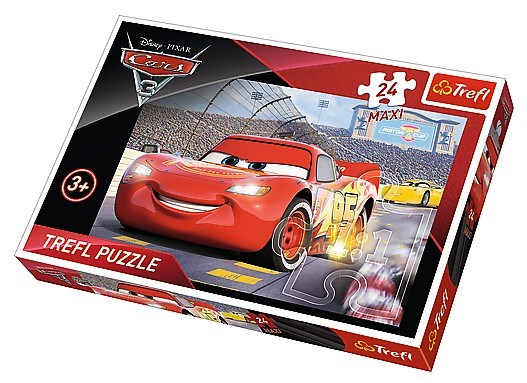 Trefl (14250) - "Cars 3" - 24 pezzi