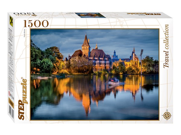 Step Puzzle (83050) - "The castle by the lake" - 1500 pezzi