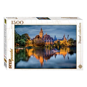 Step Puzzle (83050) - "The castle by the lake" - 1500 pezzi
