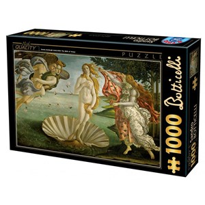 D-Toys (72672-BO01) - Sandro Botticelli: "The Birth of Venus" - 1000 pezzi