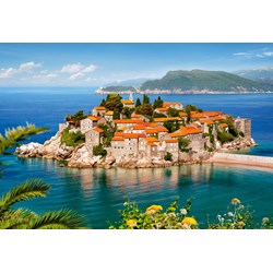 Castorland (C-200580) - "Sveti Stefan, Montenegro" - 2000 pezzi