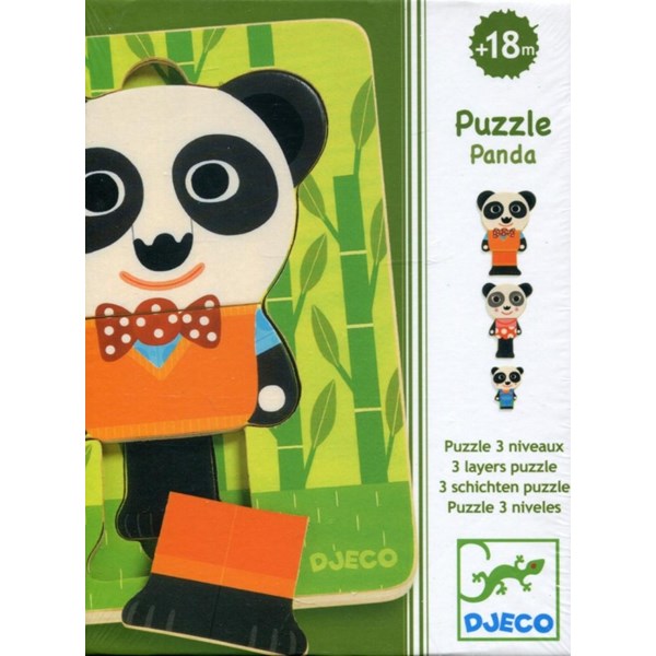 Djeco (01471) - "Panda" - 6 pezzi