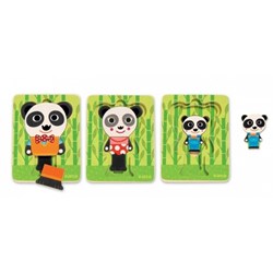 Djeco (01471) - "Panda" - 6 pezzi