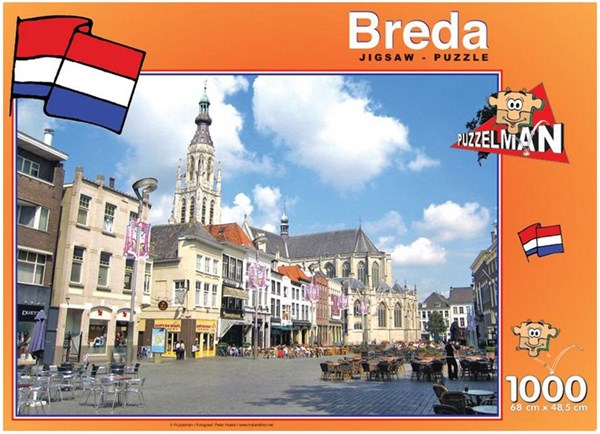 PuzzelMan (426) - "Netherlands, Breda, Church of Our Lady" - 1000 pezzi