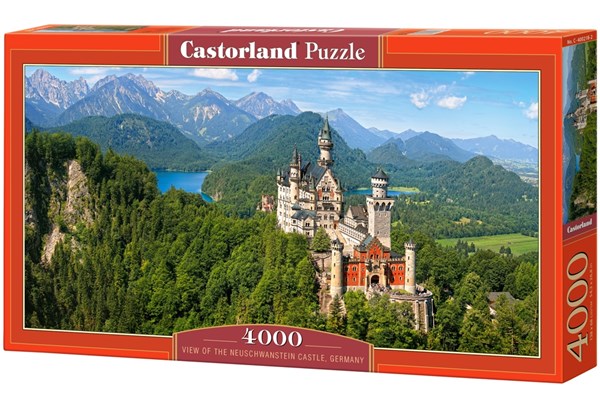 Castorland (C-400218) - "Neuschwanstein, Germany" - 4000 pezzi