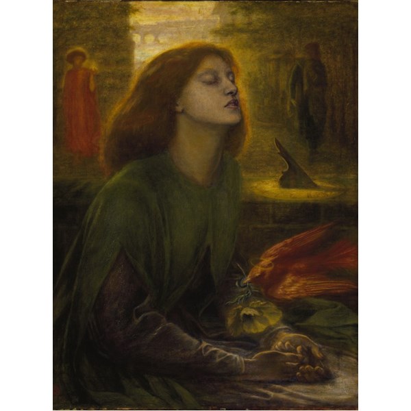 Grafika (00225) - Dante Gabriel Rossetti: "Beata Beatrix, 1872" - 2000 pezzi