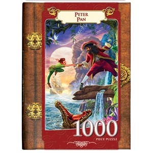 MasterPieces (71660) - Steve Crisp: "Peter Pan (Book Boxes)" - 1000 pezzi