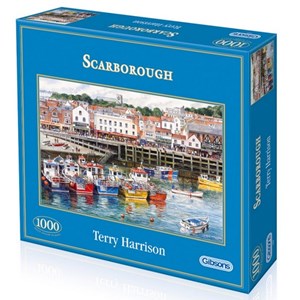 Gibsons (G6090) - Terry Harrison: "Scarborough Fishing Harbour" - 1000 pezzi