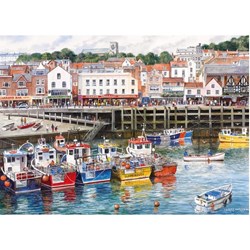 Gibsons (G6090) - Terry Harrison: "Scarborough Fishing Harbour" - 1000 pezzi