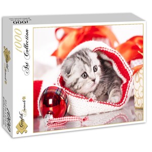 Grafika (01051) - "Christmas Kitten" - 1000 pezzi