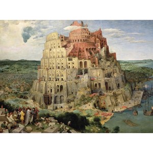 Puzzle Michele Wilson (A516-1000) - Pieter Brueghel the Elder: "The Tower of Babel" - 1000 pezzi