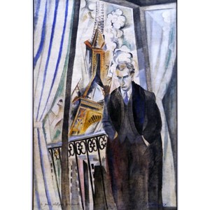 Grafika (00316) - Robert Delaunay: "Le Poète Philippe Soupault, 1922" - 1000 pezzi