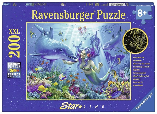 Ravensburger (13678) - "Luminous Underwater Paradise" - 200 pezzi