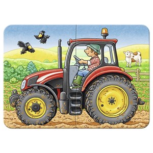 Ravensburger (06954) - "At Work" - 2 4 6 8 pezzi