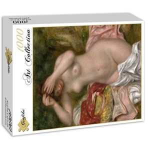 Grafika (01898) - Pierre-Auguste Renoir: "Bather Arranging Her Hair, 1893" - 1000 pezzi