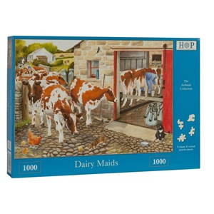 The House of Puzzles (2858) - "Dairy Maids" - 1000 pezzi