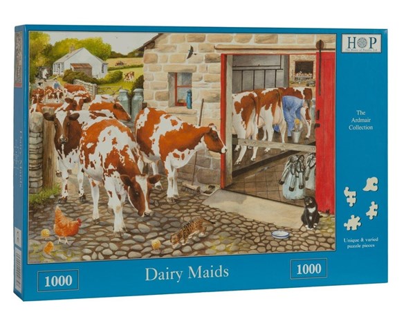 The House of Puzzles (2858) - "Dairy Maids" - 1000 pezzi