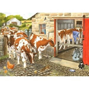 The House of Puzzles (2858) - "Dairy Maids" - 1000 pezzi