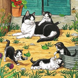 Ravensburger (08002) - "Cats and Dogs" - 49 pezzi