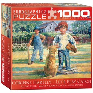 Eurographics (8000-0452) - Corinne Hartley: "Let's Play Catch" - 1000 pezzi