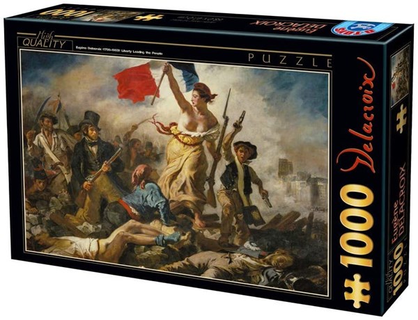D-Toys (73808) - Eugene Delacroix: "Liberty Leading the People" - 1000 pezzi