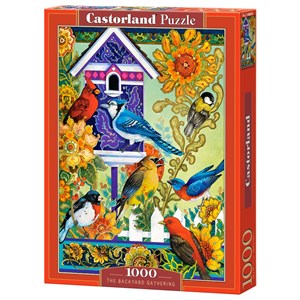 Castorland (C-104000) - David Galchutt: "The Backyard Gathering" - 1000 pezzi