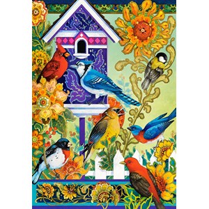 Castorland (C-104000) - David Galchutt: "The Backyard Gathering" - 1000 pezzi