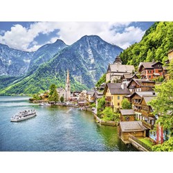 Ravensburger (13687) - "Hallstatt, Austria" - 500 pezzi